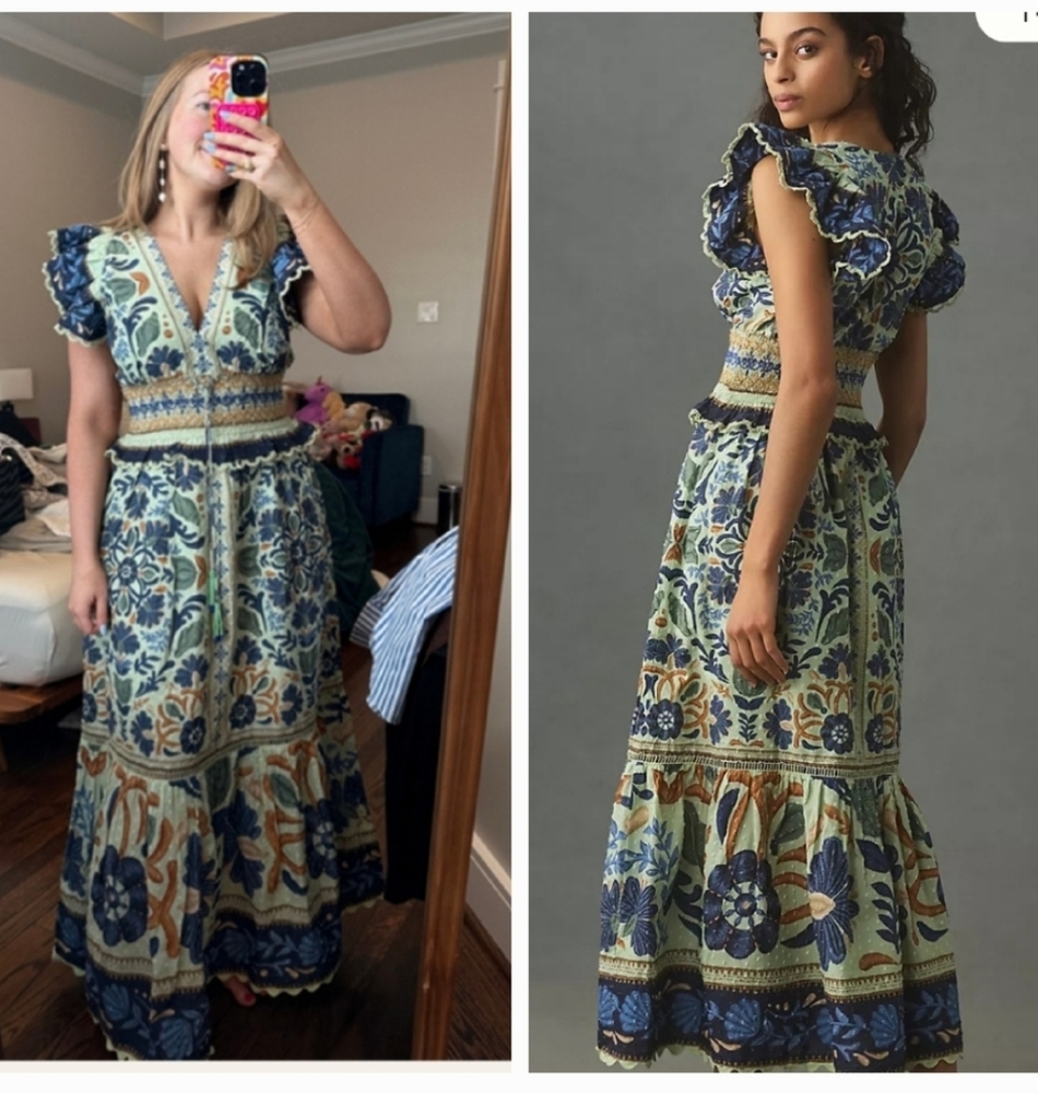 Farm Rio Ocean Maxidress - Picture 3 of 7